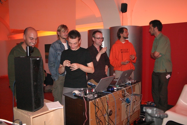 preparations for the next concert