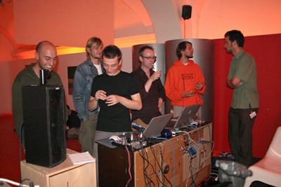 preparations for the next concert