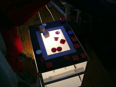 wuerfeltisch/table of dices