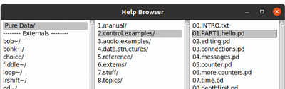 Help Browser