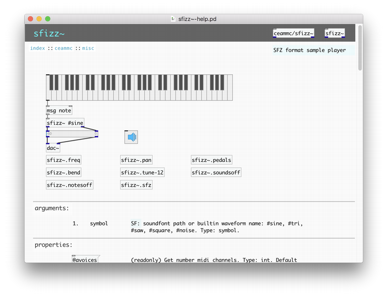 Pure Data CEAMMC distribution