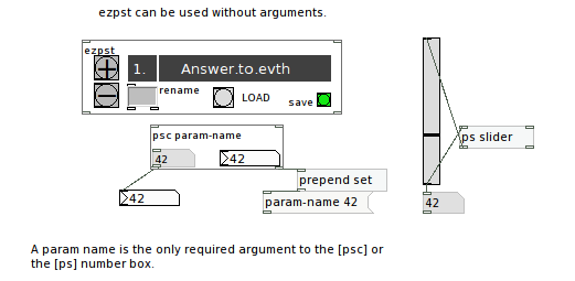 ezpst - preset management for pd